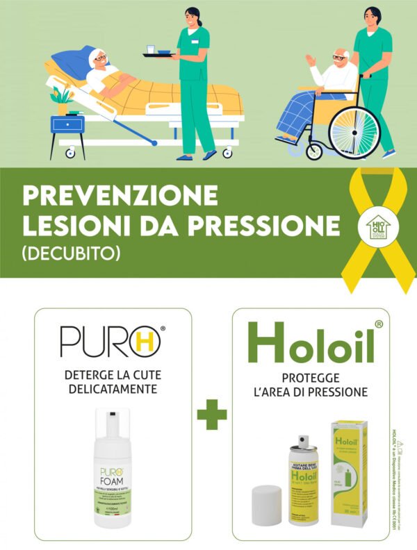 Pacchetto per la prevenzione delle piaghe da decubito